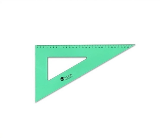 ESCUADRA TECNICA PIZZINI ESTUDIO 30CM X 60º BOLSA X1